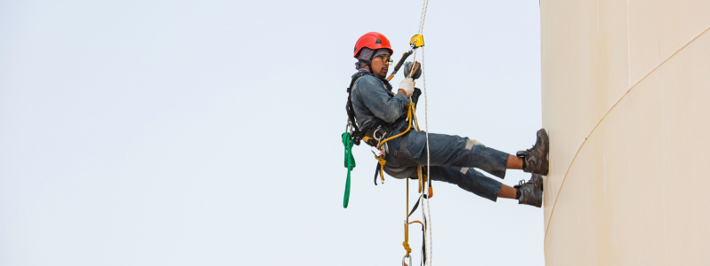 Treinamento NR-35, treinamento em altura!